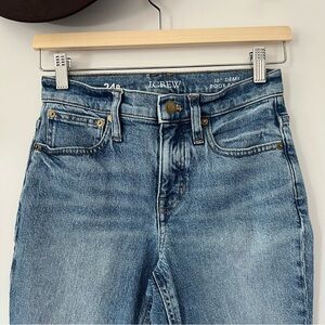 J. Crew 10” Demi Boot Crop Jean in 24P